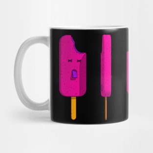 We dont know what happened to Rick the ice cream. Mug